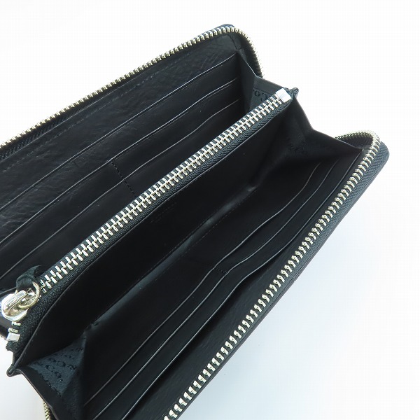 実際に弊社で買取させて頂いたGARNI/ガルニ ラウンドジップ/レザーロングウォレット/長財布の画像 3枚目