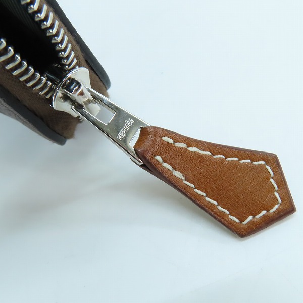 実際に弊社で買取させて頂いたHERMES/エルメス アザップロング シルクイン 長財布 W刻印の画像 7枚目