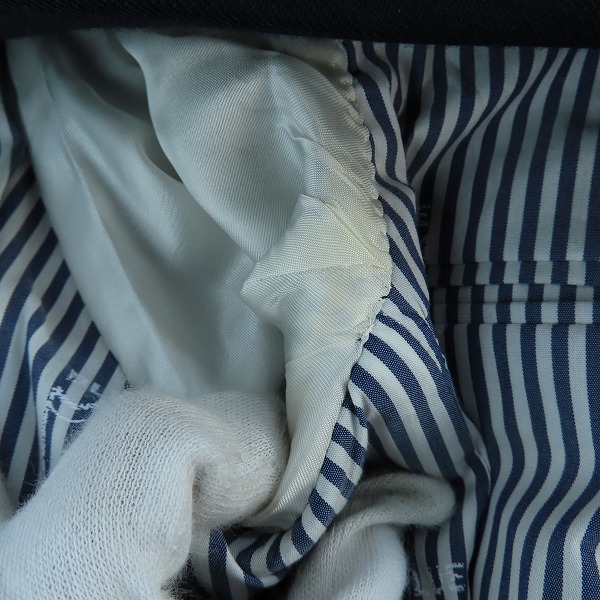 実際に弊社で買取させて頂いたSouthwick/サウスウイック BLUE BLUE/ブルーブルー ウール ジャケット/36SHの画像 8枚目