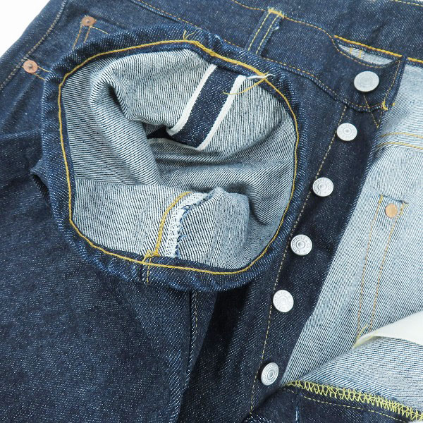 実際に弊社で買取させて頂いたLEVIS/リーバイス 501XX 刻印555 復刻 米国製 98年製 デニムパンツ 501-0003/W36L36の画像 2枚目