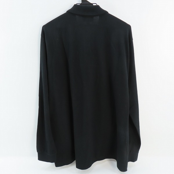 実際に弊社で買取させて頂いたLACOSTE/ラコステ 長袖ポロシャツ  L1312LJ/ブラック/6の画像 1枚目