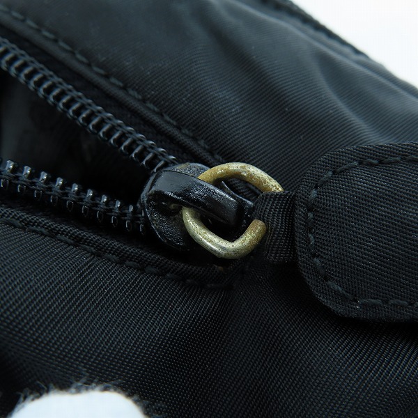実際に弊社で買取させて頂いたPRADA/プラダ ロゴプレート ナイロン ハンドバッグの画像 8枚目