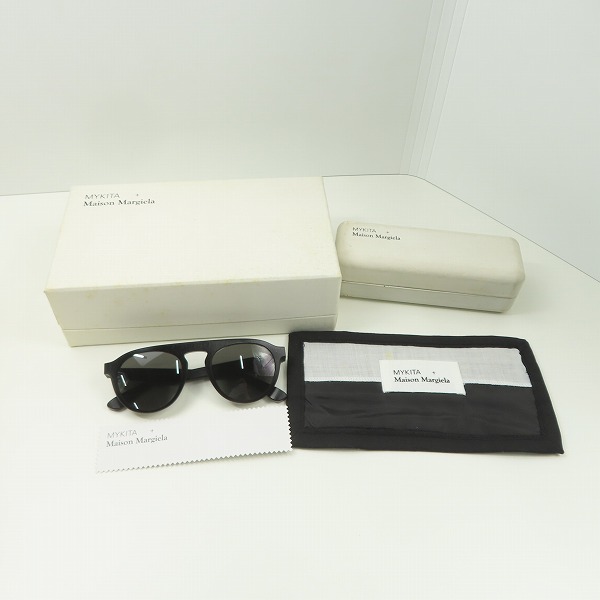 実際に弊社で買取させて頂いたMaison Margiela ×MYKITA/メゾンマルジェラ × マイキータ RAW サングラス MMRAW001 812の画像 9枚目