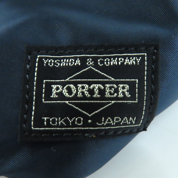実際に弊社で買取させて頂いた(4)【未使用】PORTER/ポーター TANKER WAIST BAG (L) タンカー ウエストバッグ L アイアンブルー/622-76628の画像 4枚目