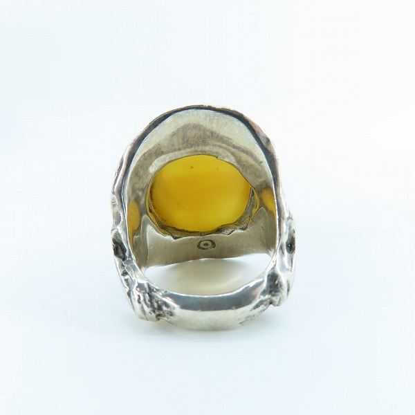 実際に弊社で買取させて頂いたALEX STREETER/アレックスストリーター エンジェルハートリング 17年限定/30周年記念 パウダーバルティックアンバー/14号の画像 4枚目