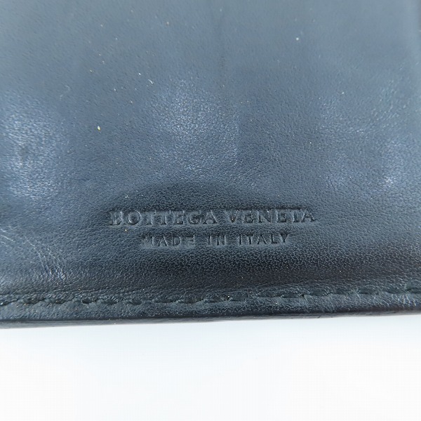 実際に弊社で買取させて頂いたBOTTEGA VENETA/ボッテガヴェネタ イントレチャート 財布/ロングウォレット/120697 V4651の画像 4枚目