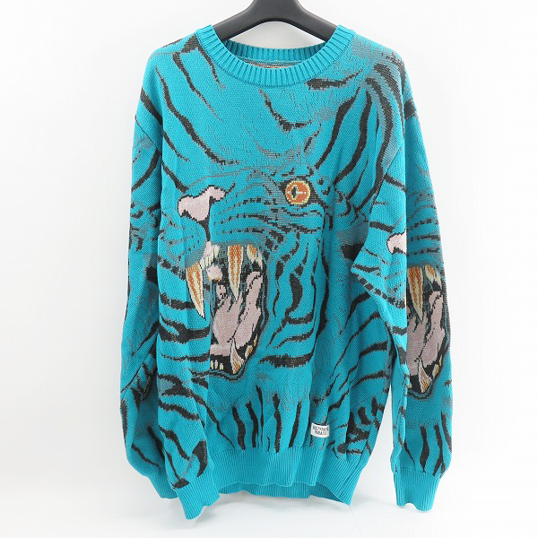 実際に弊社で買取させて頂いたWACKO MARIA/ワコマリア THE GUILTY PARTIES OUTRAGEOUS INC PARADISE TOKYO 虎 セーター M