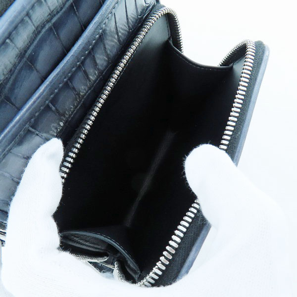 実際に弊社で買取させて頂いたBerluti/ベルルッティ クロコダイルレザー ショルダーバッグの画像 6枚目