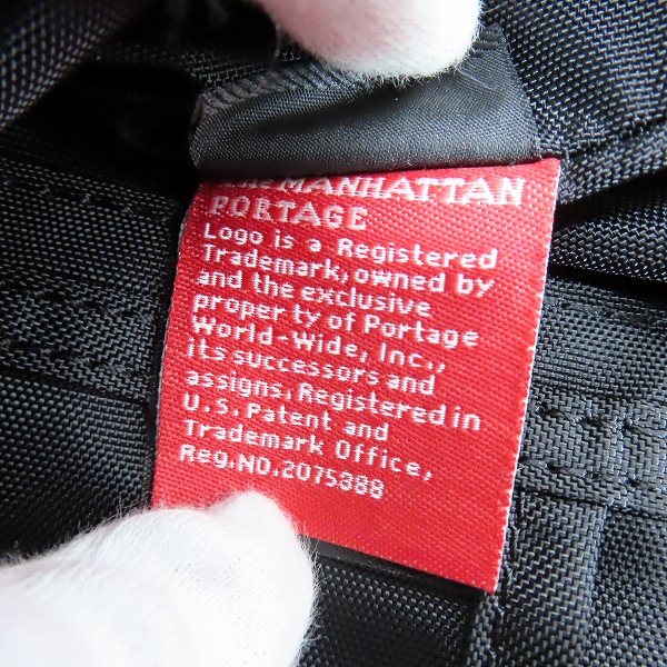 実際に弊社で買取させて頂いたManhattan Portage BLACK LABEL/マンハッタンポーテージ ブラックレーベル メッセンジャーバッグ mp1616twlの画像 6枚目