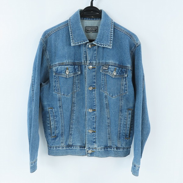 実際に弊社で買取させて頂いたVERSACE/ヴェルサーチ デニムジャケット/M