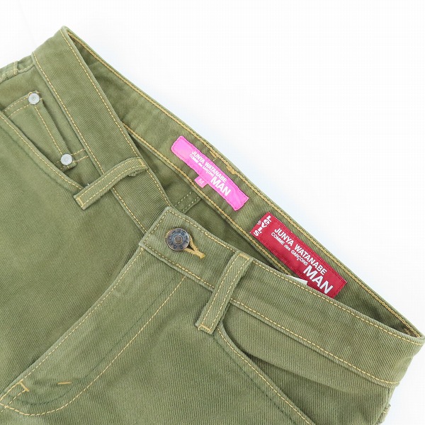 実際に弊社で買取させて頂いたLevi's JUNYA WATANABE COMME des GARCONS MAN /リーバイス ジュンヤワタナベコムデギャルソンマン コラボパンツ Mの画像 6枚目