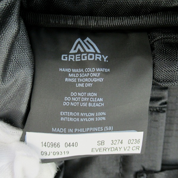 実際に弊社で買取させて頂いた【未使用】GREGORY/グレゴリー CLASSIC EVERYDAY/クラシック エヴリデイ デイパック/リュックサック 21Lの画像 5枚目