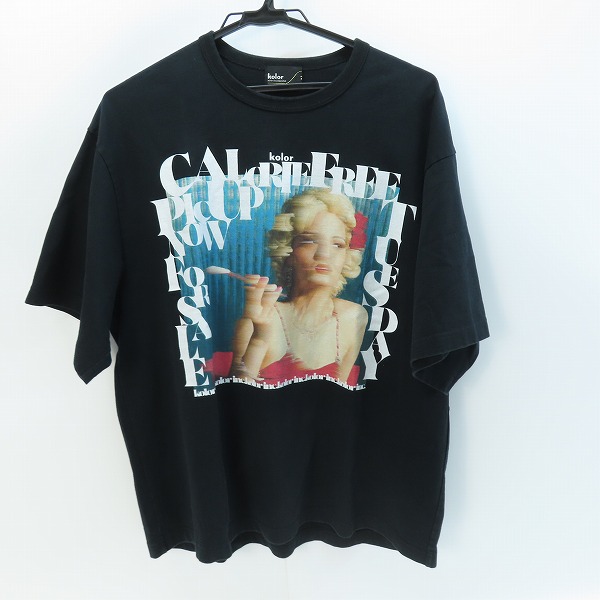 実際に弊社で買取させて頂いたkolor/カラー レディプリント 半袖Tシャツ 23WCM-T09208/2