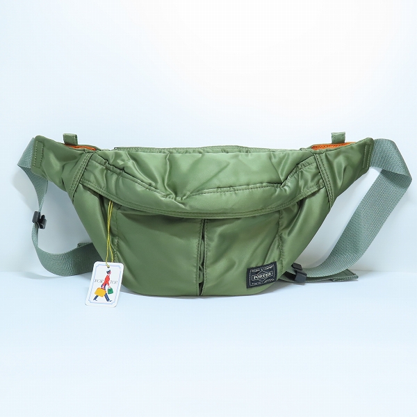 実際に弊社で買取させて頂いたPORTER/ポーター TANKER WAIST BAG (S) タンカー ウエストバッグ S グリーン/622-06629