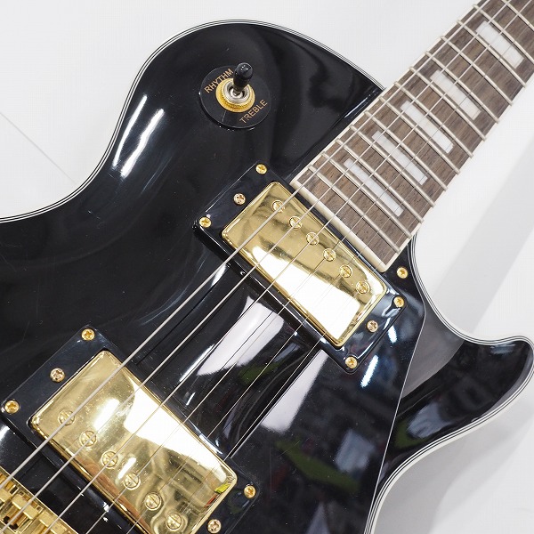 実際に弊社で買取させて頂いた★Blitz By Aria Pro Ⅱ/ブリッツ レスポール カスタムType セットネック エレキギター ソフトケース付の画像 4枚目