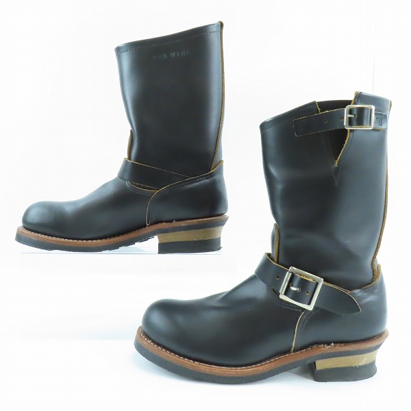 実際に弊社で買取させて頂いたRED WING/レッドウィング Heritage Work 11 ENGINEER STOVEPIPE/茶芯 エンジニアブーツ 9268/9Dの画像 3枚目