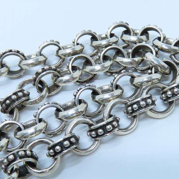 実際に弊社で買取させて頂いたLSD/Loud Style Design/ラウドスタイルデザイン 着脱ペンダントトップ付き ロールチェーンネックレスの画像 7枚目