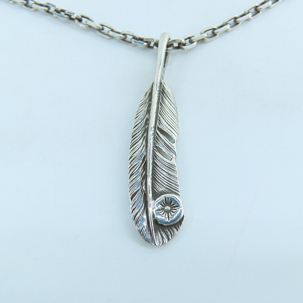 実際に弊社で買取させて頂いたARIZONA FREEDOM/アリゾナフリーダム フェザー ペンダントトップ ネックレスの画像 1枚目