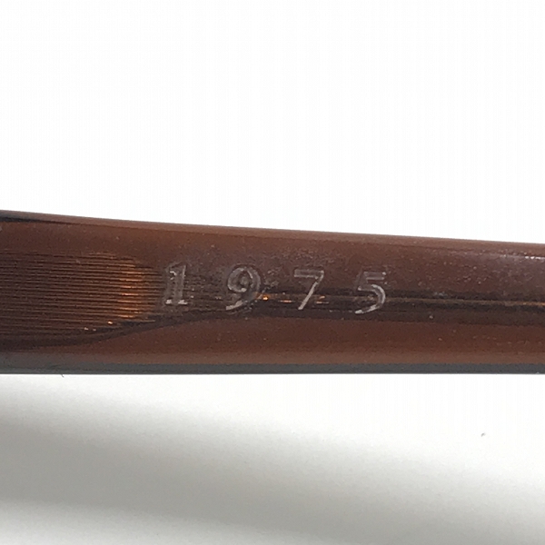 実際に弊社で買取させて頂いた白山眼鏡店/ハクサンガンキョウテン 1975 メガネフレーム/アイウェアの画像 5枚目