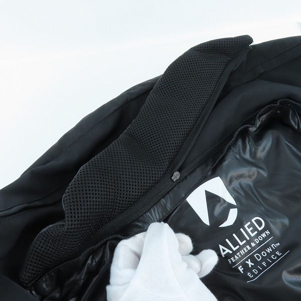 実際に弊社で買取させて頂いたEDIFICE/エディフィス Synex×Fx ダウンジャケット 19-011-300-1003-3-0/Lの画像 5枚目