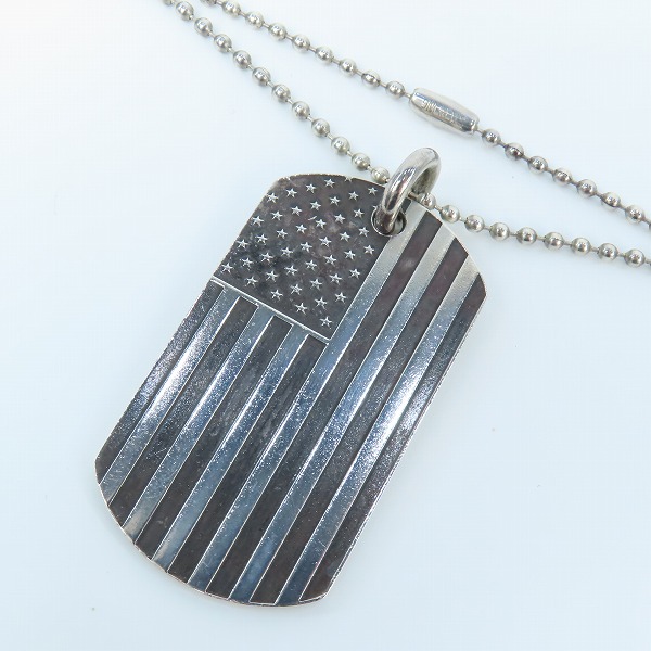 実際に弊社で買取させて頂いたCHROME HEARTS/クロムハーツ LARGE DOG TAG FREEDOM/ラージ ドッグタグ フリーダム/ボールチェーン