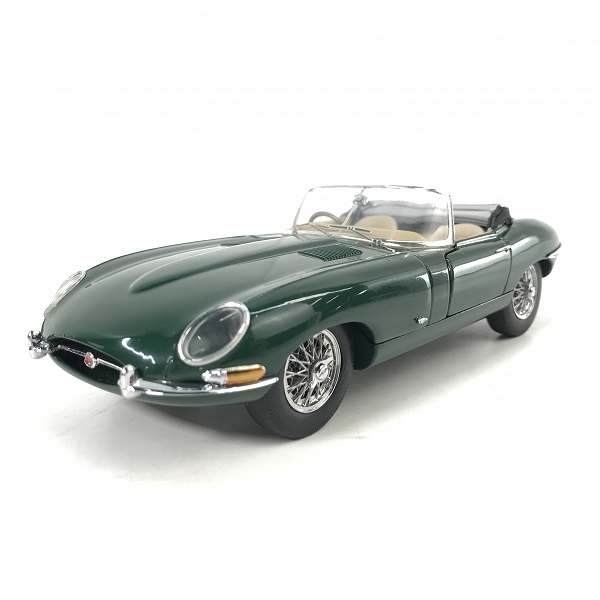 実際に弊社で買取させて頂いたFRANKLIN MINT/フランクリンミント 1/24 ジャガー E-TYPE 1961 グリーン/ミニカー