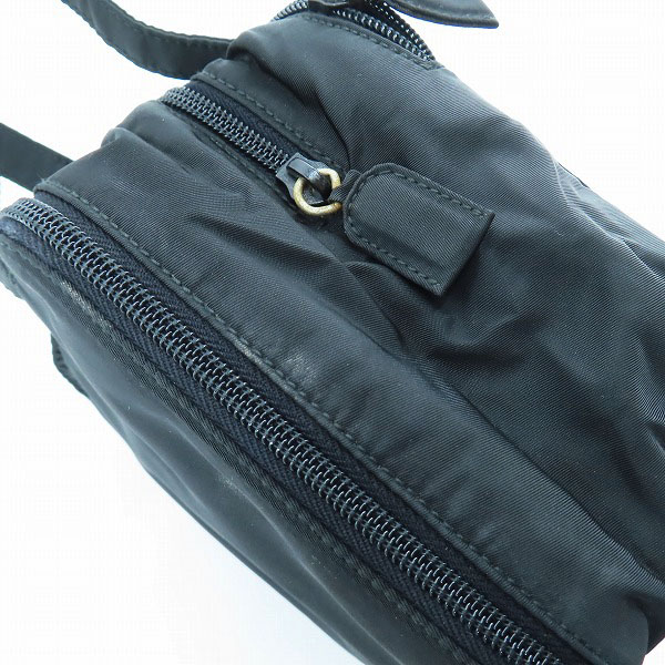 実際に弊社で買取させて頂いたPRADA/プラダ ロゴプレート ナイロン ハンドバッグの画像 7枚目