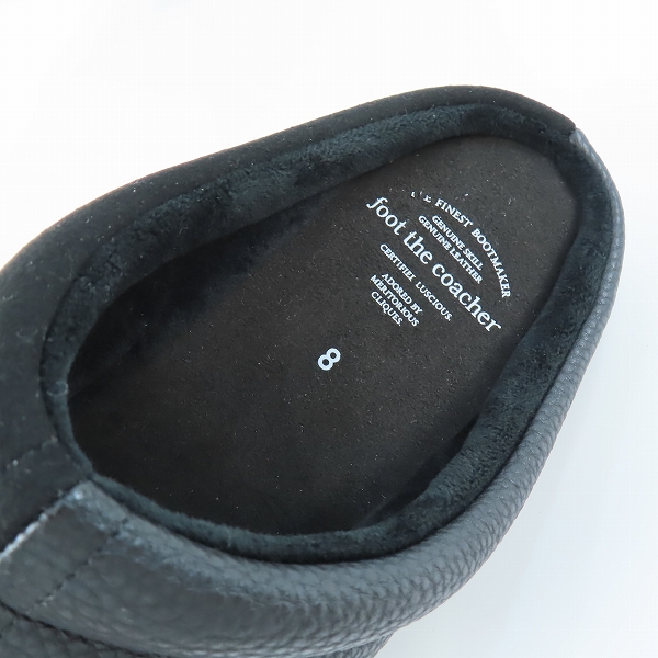 実際に弊社で買取させて頂いたfoot the coacher/フットザコーチャー SOFT PAD SHOES サンダル FTC2334017 8の画像 4枚目