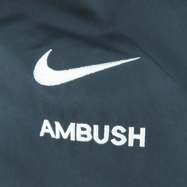 実際に弊社で買取させて頂いたNIKE×AMBUSH/ナイキ×アンブッシュ 18AW リバーシブルフェイクファーコートジャケット AQ9225-010/Mの画像 8枚目