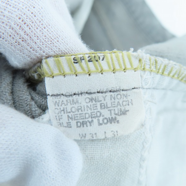 実際に弊社で買取させて頂いたLevis/リーバイス 80s ヴィンテージ 刻印536 白タブ コーデュロイパンツ 519-1555 W31 L31の画像 3枚目