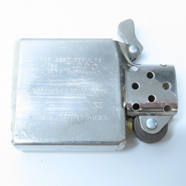 実際に弊社で買取させて頂いたZIPPO/ジッポー HARLEY-DAVIDSON ハーレーダビッドソン  デスクトップホルダー 1996年製の画像 6枚目