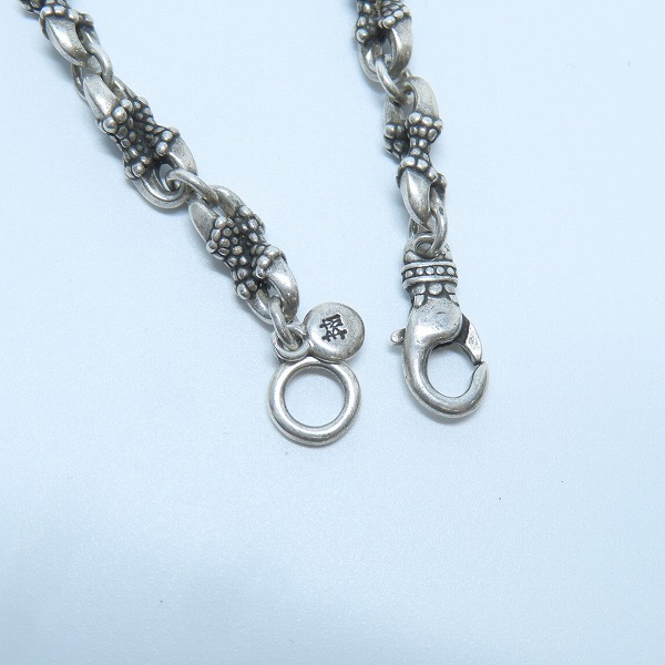 実際に弊社で買取させて頂いたBloody Mary/ブラッディマリー twisted claw/ツイステッド クロー ネックレス チェーン 60cmの画像 2枚目