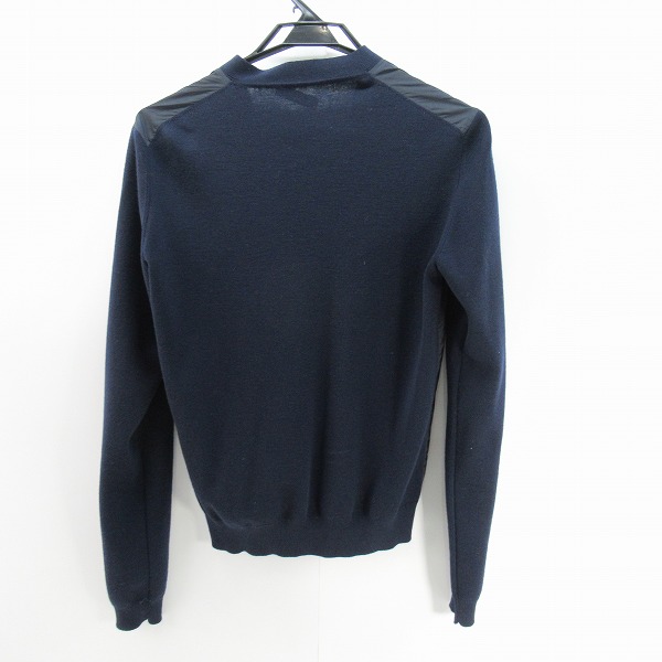 実際に弊社で買取させて頂いた【JPタグ】PRADA/プラダ ウール切替 カーディガン SMC381 R151 U98/46の画像 1枚目