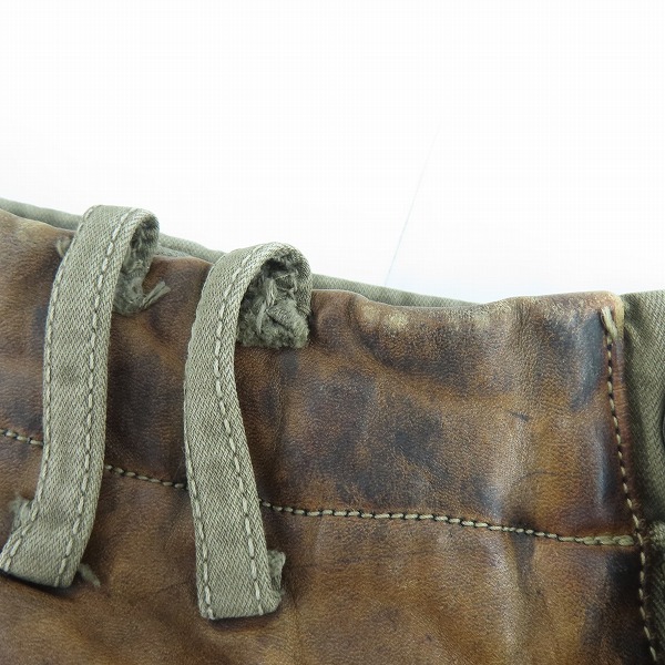 実際に弊社で買取させて頂いたkiminori morishita/キミノリモリシタ SAMPLE/サンプル カーゴパンツの画像 7枚目