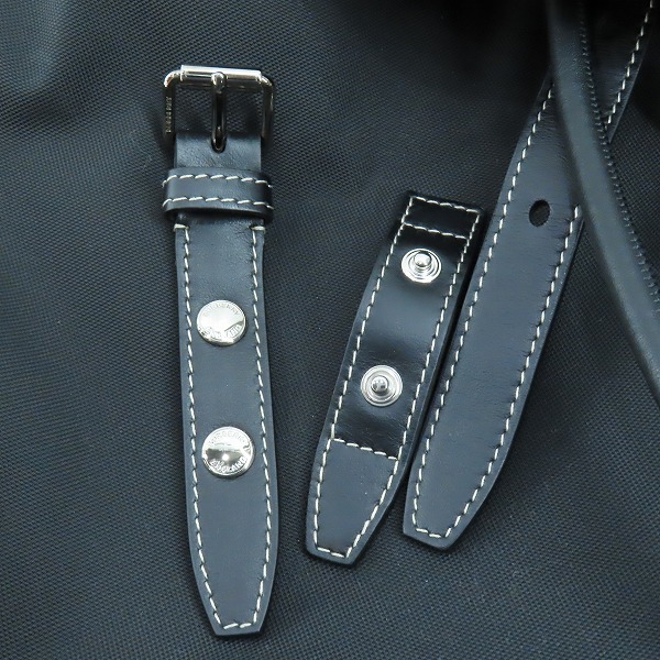 実際に弊社で買取させて頂いたBURBERRY/バーバリー レザー切替 バックパック/リュック 8042018の画像 6枚目