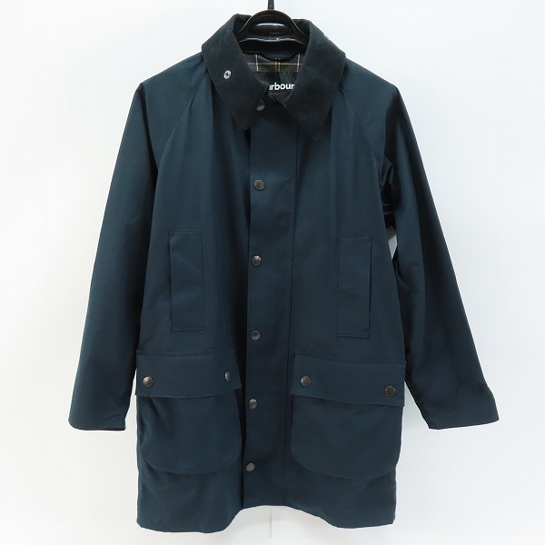 実際に弊社で買取させて頂いたBarbour/バブアー ポリエステル コーデュロイ 切替 ジャケット 231MCAS044/34