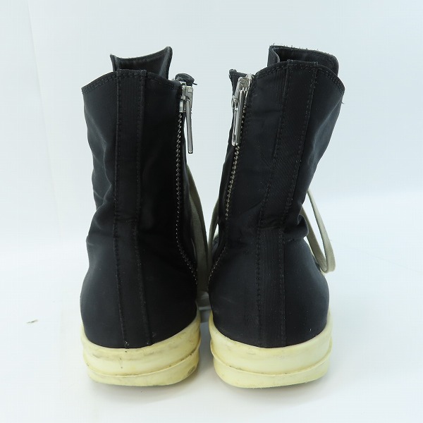 実際に弊社で買取させて頂いたRICK OWENS DRKSHDWリックオウエンスダークシャドウ 16SS RAMONES/ラモーンズ スニーカー ナイロン DU16S1800/40.5の画像 1枚目
