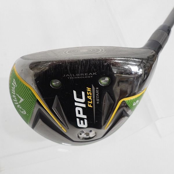 実際に弊社で買取させて頂いたCallaway/キャロウェイ EPIC FLASH STAR フェアウェイウッド 5w/18° Speeder EVOLUTION FLEX:S の画像 5枚目