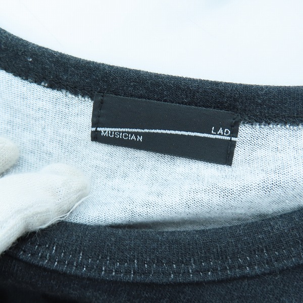 実際に弊社で買取させて頂いたLAD MUSICIAN/ラッドミュージシャン スーパービッグTシャツ 2219-718の画像 2枚目