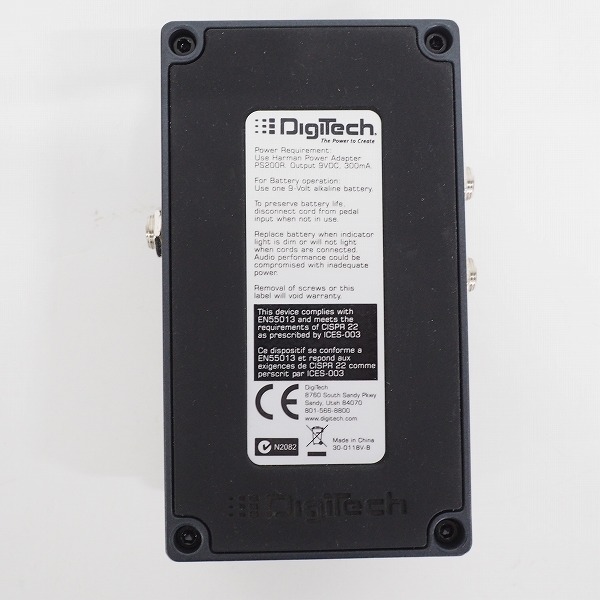 実際に弊社で買取させて頂いた【美品】Digitech/デジテック METAL MASTER へヴィーメタルディストーション エフェクター/動作確認済の画像 6枚目
