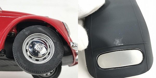 実際に弊社で買取させて頂いたFRANKLIN MINT/フランクリンミント 1/24 フォルクスワーゲン ビートル 1967 VW Beetle Cabriolet/ミニカーの画像 9枚目