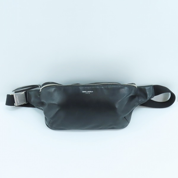 実際に弊社で買取させて頂いたSAINT LAURENT/サンローラン ロゴ ウエストバッグ/ボディバッグ FLY505671 1022
