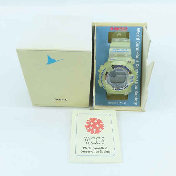 実際に弊社で買取させて頂いたG-SHOCK/Gショック W.C.C.S. FROGMAN/フロッグマン トリプルマンタ DW-8201WC-2T【動作未確認】 の画像 5枚目