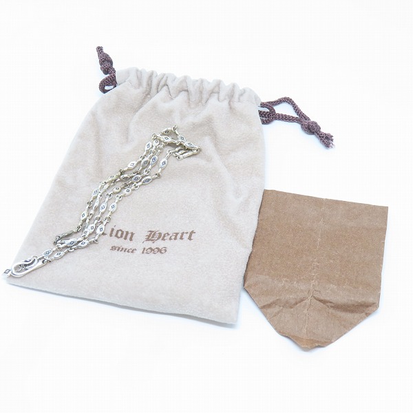 実際に弊社で買取させて頂いたLION HEART/ライオンハート オーバルチェーンの画像 5枚目