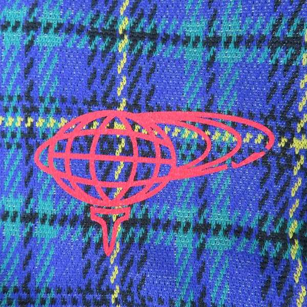 実際に弊社で買取させて頂いた【未使用】BEAMS GOLF ORANGE LABEL/ビームスゴルフ モックタートルネックシャツ PURPLE 82-14-0040-437/Mの画像 3枚目