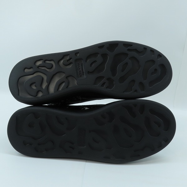 実際に弊社で買取させて頂いたAlexander McQueen/アレキサンダーマックイーン ペイントスプラッターレースアップブーツ 645902/40Eの画像 2枚目