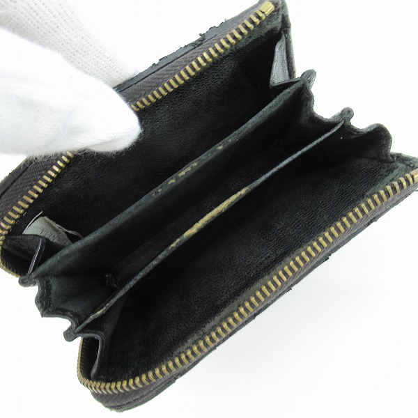 実際に弊社で買取させて頂いたBOTTEGA VENETA/ボッテガヴェネタ イントレチャート L字ファスナーコインケースの画像 3枚目