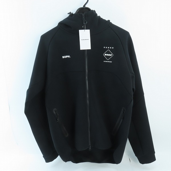 実際に弊社で買取させて頂いた【未使用】F.C.Real Bristol/エフシーレアルブリストル 23AW VENTILATION HOODIE/ベンチレーションジャケット FCRB-232037/XL