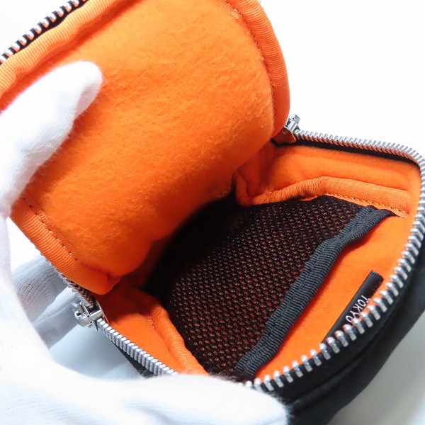 実際に弊社で買取させて頂いた(3)PORTER/ポーター TANKER/タンカー ポーチ ブラックの画像 3枚目