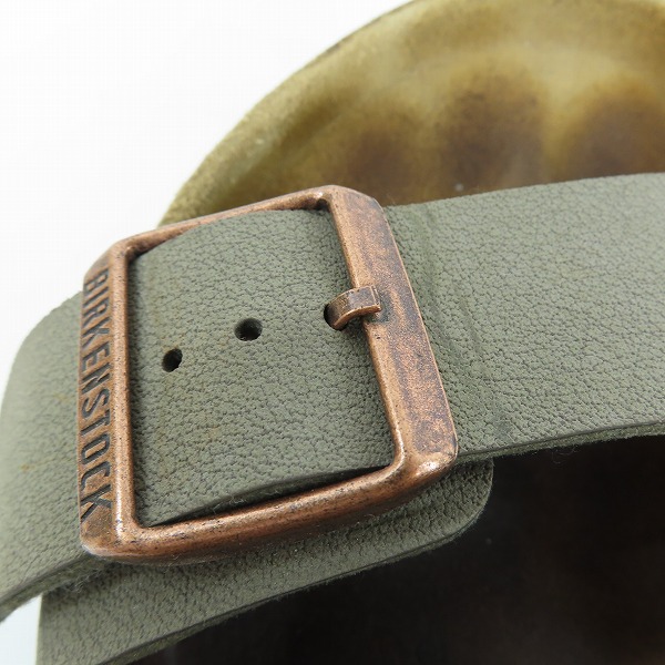 実際に弊社で買取させて頂いたBIRKENSTOCK/ビルケンシュトック スエード レザーサンダル/39の画像 6枚目